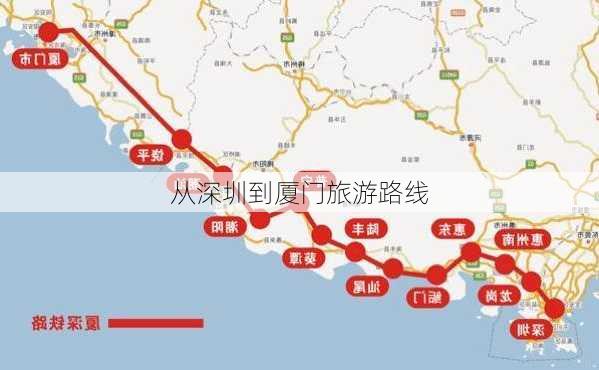 从深圳到厦门旅游路线