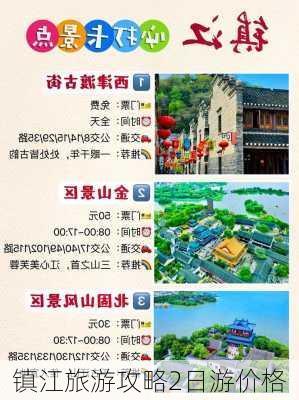 镇江旅游攻略2日游价格