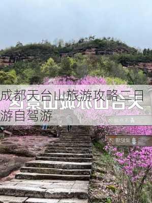 成都天台山旅游攻略二日游自驾游