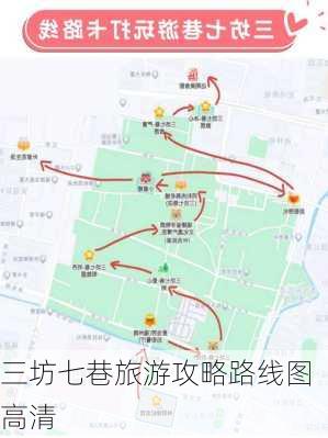 三坊七巷旅游攻略路线图高清