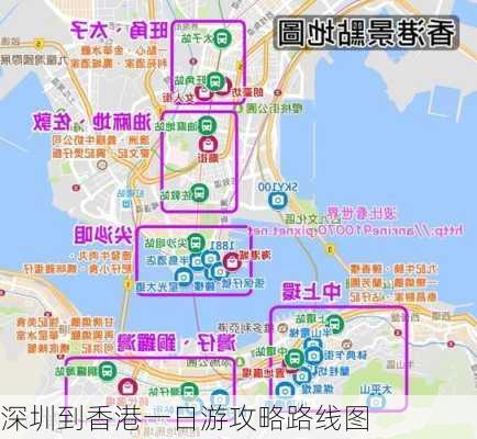 深圳到香港一日游攻略路线图