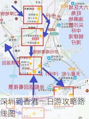 深圳到香港一日游攻略路线图