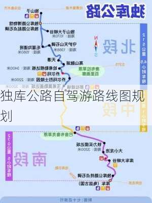 独库公路自驾游路线图规划