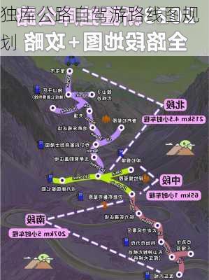 独库公路自驾游路线图规划