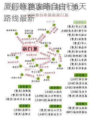 厦门旅游攻略自由行6天路线最新