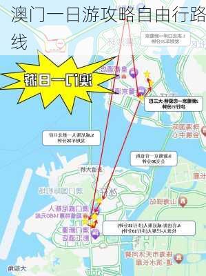 澳门一日游攻略自由行路线