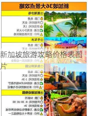 新加坡旅游攻略价格表图片