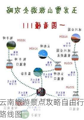 云南旅游景点攻略自由行路线图