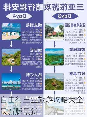 自由行三亚旅游攻略大全最新版最新