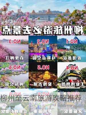 柳州至云南旅游攻略推荐一下