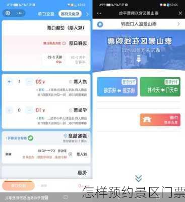 怎样预约景区门票