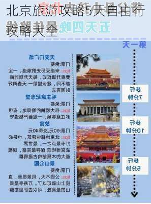 北京旅游攻略5天自由行攻略大全