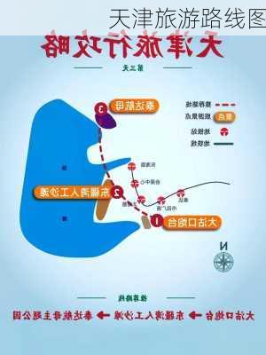 天津旅游路线图