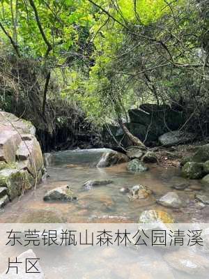 东莞银瓶山森林公园清溪片区