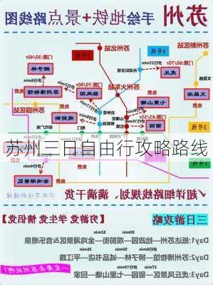 苏州三日自由行攻略路线