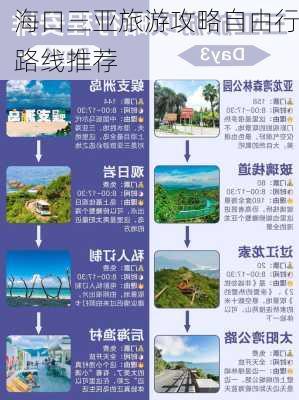 海口三亚旅游攻略自由行路线推荐