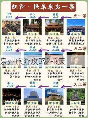 泉州旅游攻略2-3天