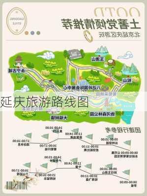 延庆旅游路线图