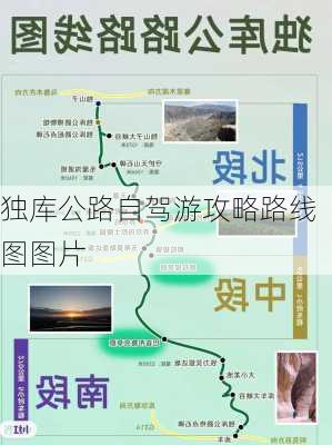 独库公路自驾游攻略路线图图片