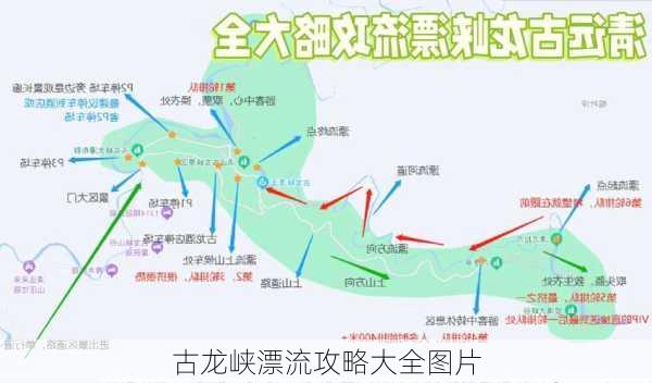 古龙峡漂流攻略大全图片