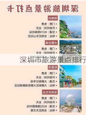 深圳市旅游景点排行