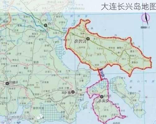 大连长兴岛地图