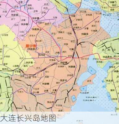 大连长兴岛地图