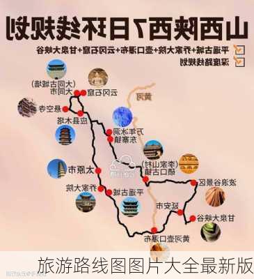 旅游路线图图片大全最新版