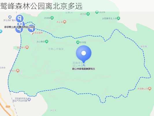 鹫峰森林公园离北京多远