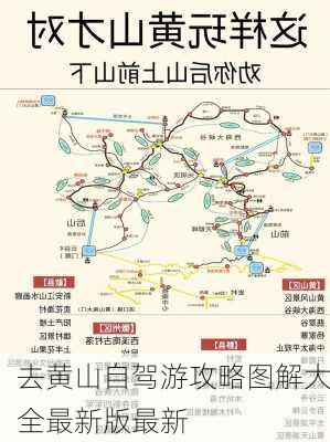 去黄山自驾游攻略图解大全最新版最新